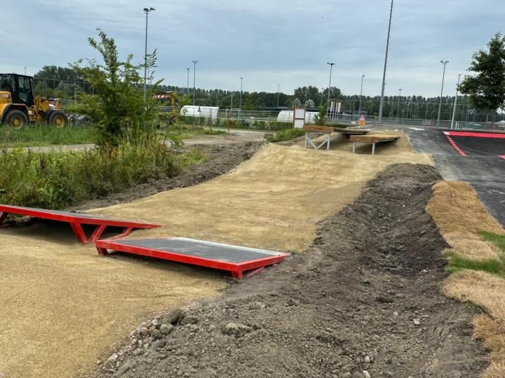 Urban sportpark aanleg